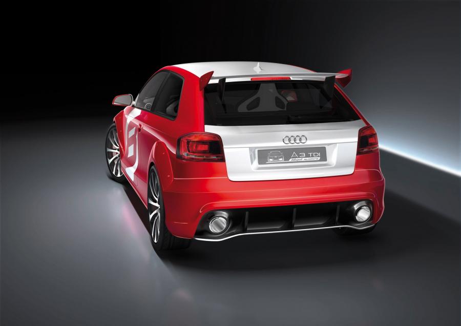  Audi A3 TDI Clubsport Quattro Concept 2008 года  (фото 21 из 26)